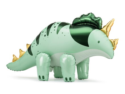 Fóliový balón Triceratops 101x60,5cm, zelený