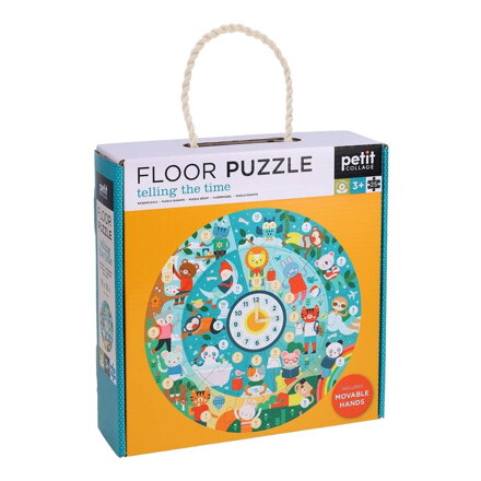 Podlahové puzzle Ilustrované učebné hodiny