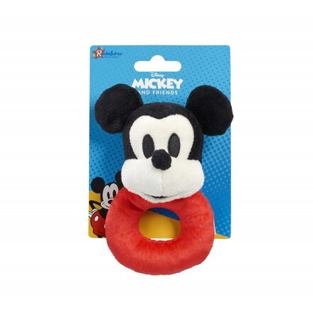 Plyšová hrkálka Mickey Mouse