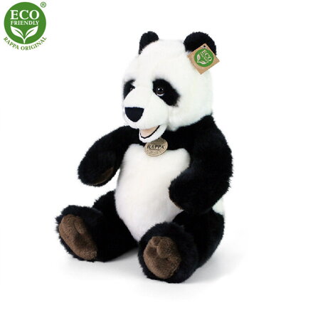 Plyšová panda sediaca 33 cm ECO-FRIENDLY