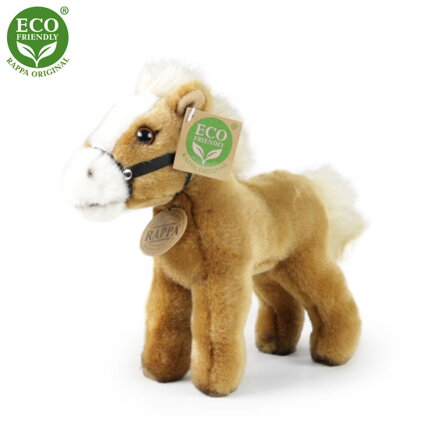 Plyšový kôň stojaci 21 cm ECO-FRIENDLY