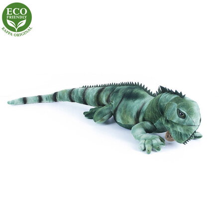 Plyšový leguán zelený 70 cm ECO-FRIENDLY
