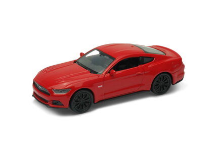 Welly Ford Mustang GT (2015) model 1:34 červený