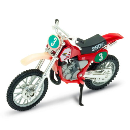 Welly Motocykel Honda CR250R 1:18 červená