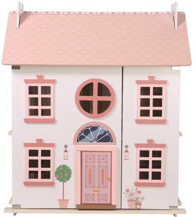 2Kids Toys Domček s bábikami ružový