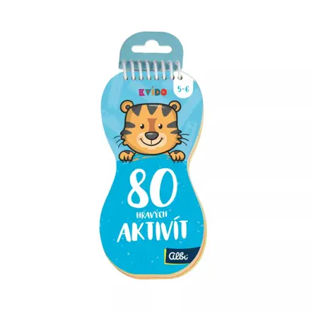 Albi Kvído 80 hravých aktivít 5-6 rokov