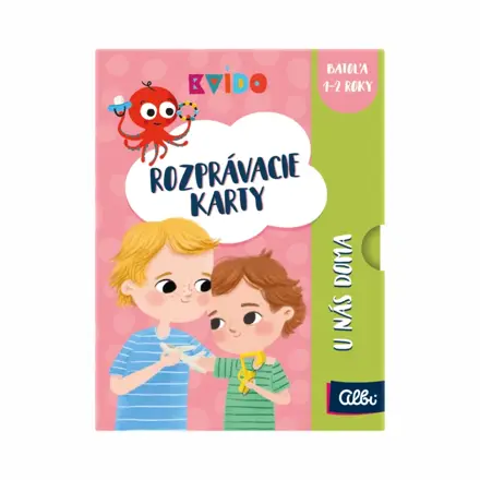 Albi Kvído Rozprávacie karty: U nás doma