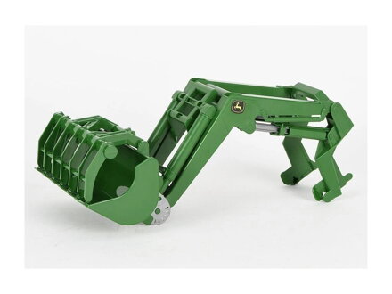 Bruder 43155 Čelný nakladač pre traktory John Deere 7R zelený