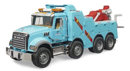 Bruder 2831 MACK Granite Vyslobodzovací a odťahový nákladný automobil