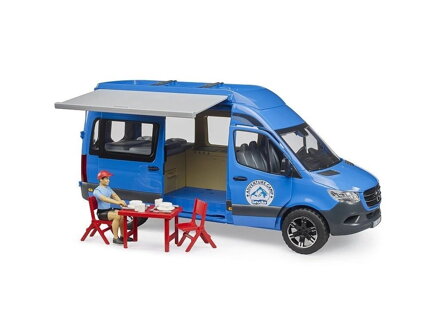 Bruder 2684 MB Sprinter Camper s vodičom a príslušenstvom