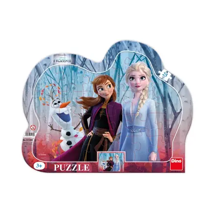 Dino Puzzle doskové Frozen II s Olafom 25 dielikov
