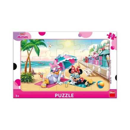 Dino Puzzle doskové Minnie: oslava 15 dielikov