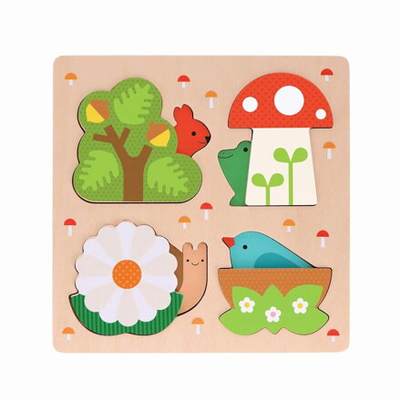 Vkladacie puzzle To je môj domov