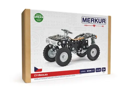 Merkur Štvorkolka, 236 dielikov Merkur Štvorkolka, 236 dielikov