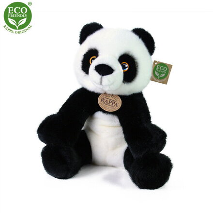 Plyšová panda sediaca 27 cm ECO-FRIENDLY