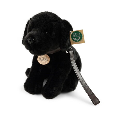 Plyšový pes labrador čierny 25 cm ECO-FRIENDLY