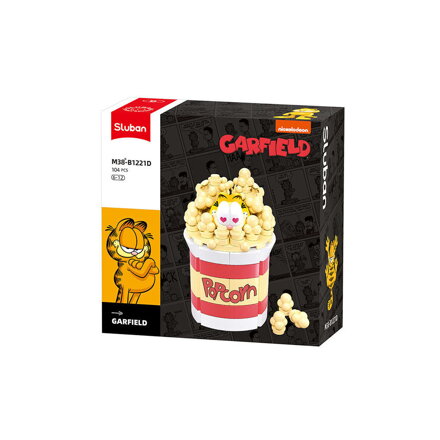 Sluban Builder M38-B1221D Garfield v popcorne