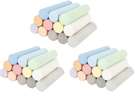 Veľké farebné kriedy pre deti 36 ks