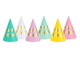 Párty doplnky - čiapky a žiarivé konfety