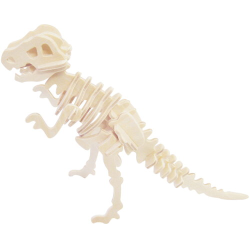 Woodcraft Drevené 3D puzzle Stredný Tyrannosaurus S-J014