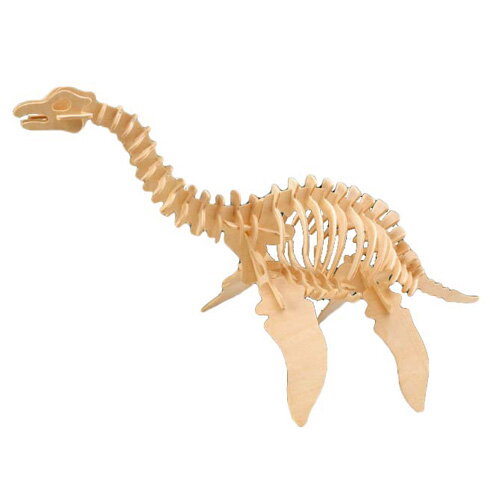 Woodcraft Drevené 3D puzzle Veľký Plesiosaurus BJ010