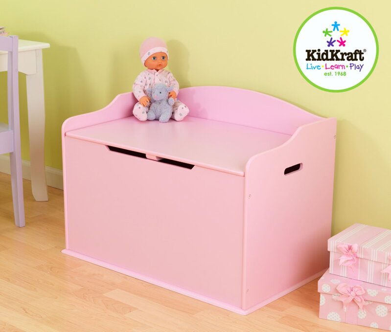 KidKraft Box na hračky Austin - ružový