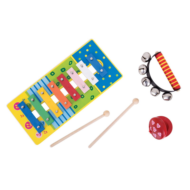 Bigjigs Toys Detský hudobný set Bigjigs Toys Detský hudobný set