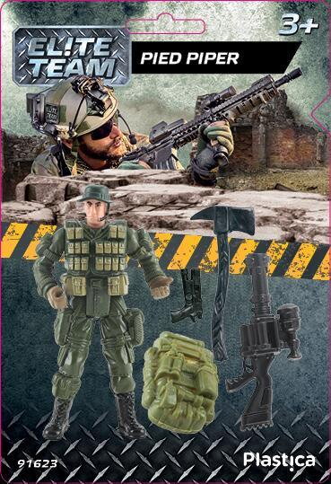 Plastica Elite Team vojak Pied Piper