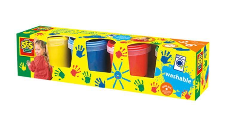 SES Creative Prstové farby 4x150ml
