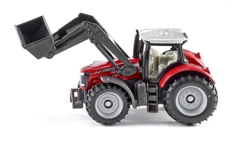 SIKU Blister - Massey Ferguson s predným nakladačom 1:87