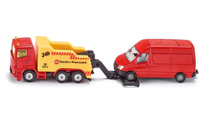 SIKU Super - Odťahové auto s dodávkou 1:87 SIKU Super - Odťahové auto s dodávkou 1:87