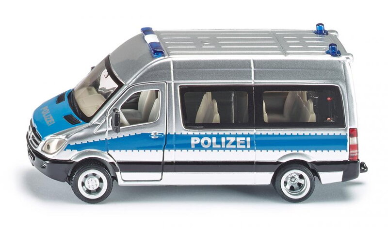 SIKU Super - Policajný minibus Mercedes 1:50