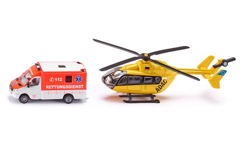 SIKU Super 1850 - Sada Záchranná služba 1:87 SIKU Super 1850 - Sada Záchranná služba 1:87