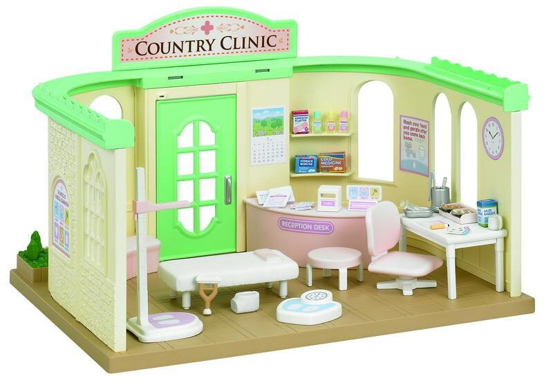 Sylvanian Families Dedinská klinika - vrátane príslušenstva bez figúriek