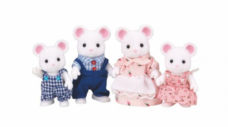 Sylvanian Families Rodina bielych myšiek