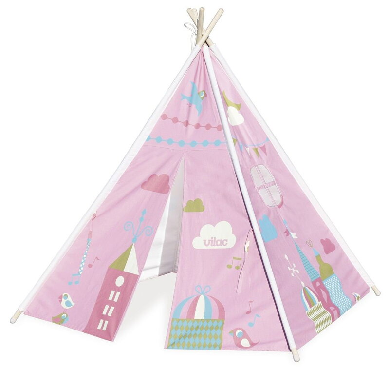 Vilac Teepee Neverland ružové Vilac Teepee Neverland ružové