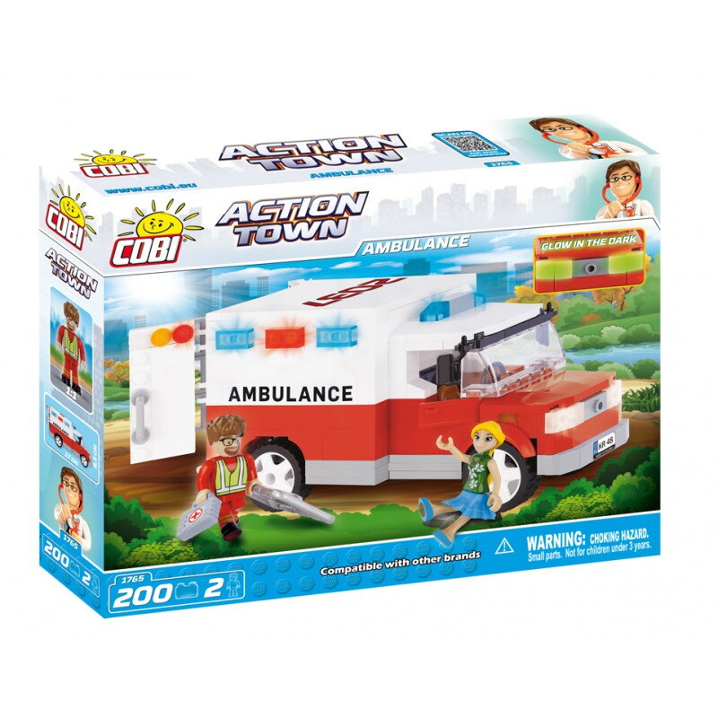 Cobi 1765 ACTION TOWN Sanitka 200 k, 2 f