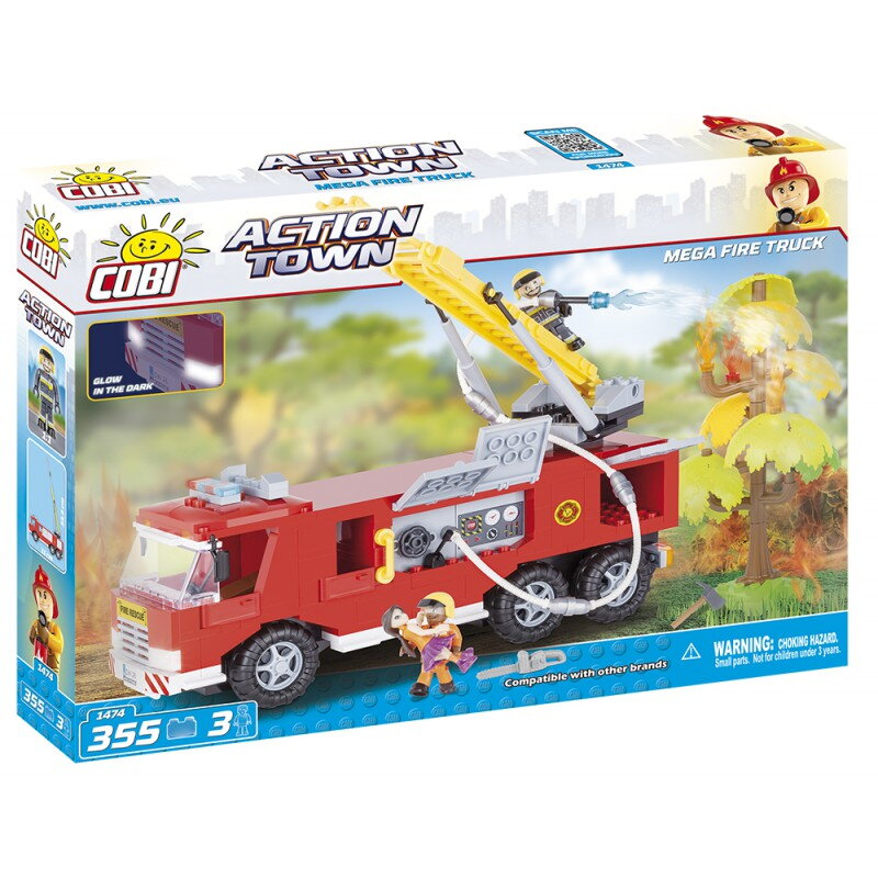Cobi 1474 ACTION TOWN Hasičská brigáda 350 k, 3 f