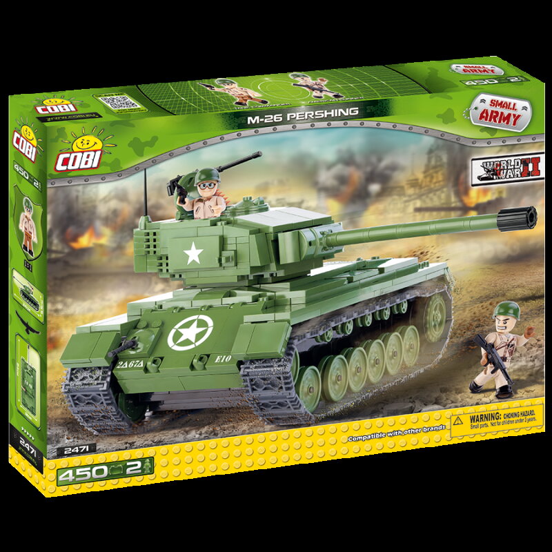 Cobi 2471 II WW M26 Pershing 450 k, 2 f