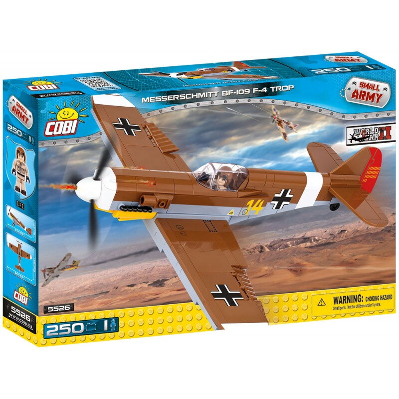 Cobi 5526 II WW Messerschmitt BF 109 F-4 Trop 250 k, 1 f