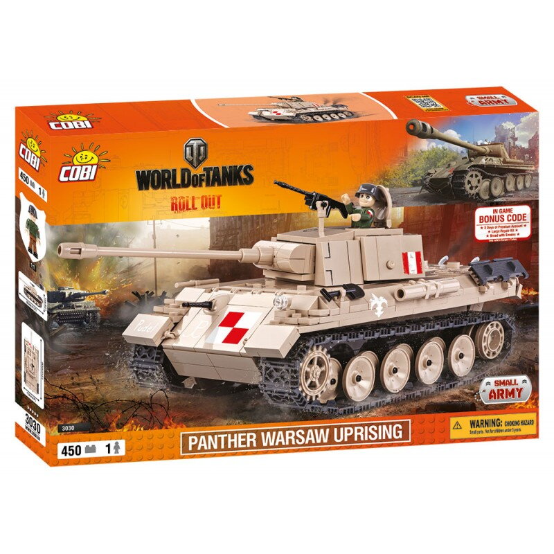 Cobi 3030 WOT Panther Varšavské povstanie 450 k, 1 f