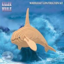 Woodcraft Drevené 3D puzzle Kosatka H008