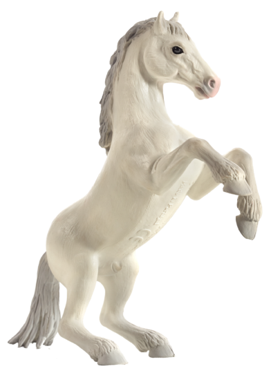 Mojo Kôň Mustang biely