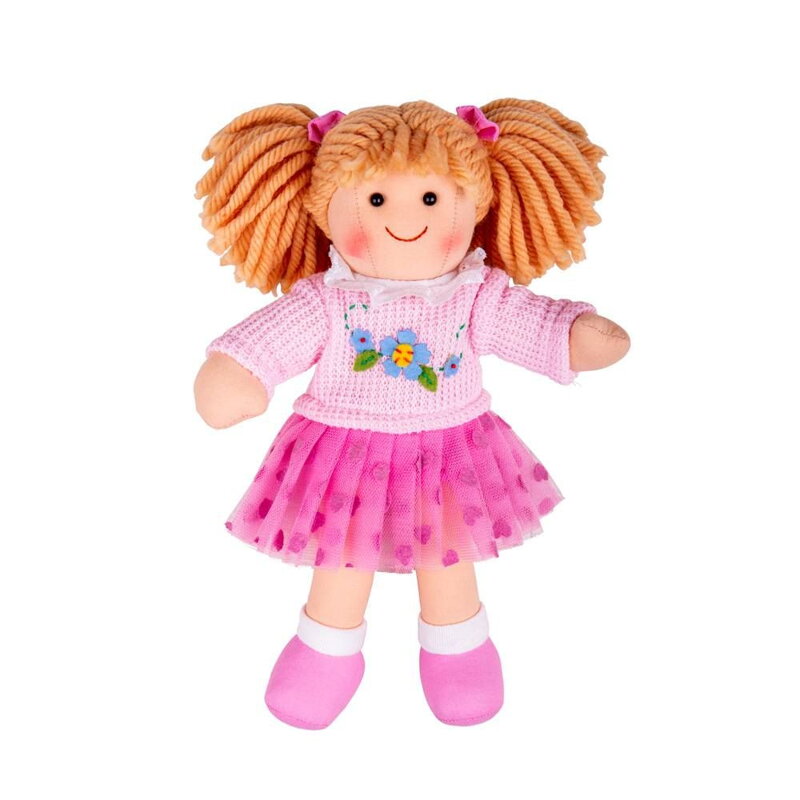 Bigjigs Toys Látková bábika Jasmin - 28 cm Bigjigs Toys Látková bábika Jasmin - 28 cm