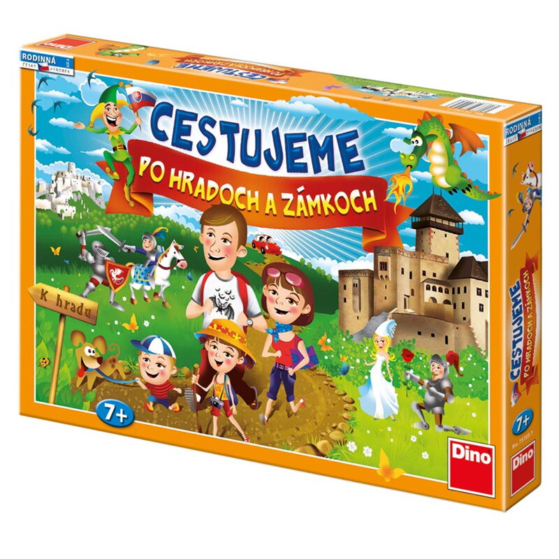 Dino Rodinná hra Cestujeme po hradoch a zámkoch