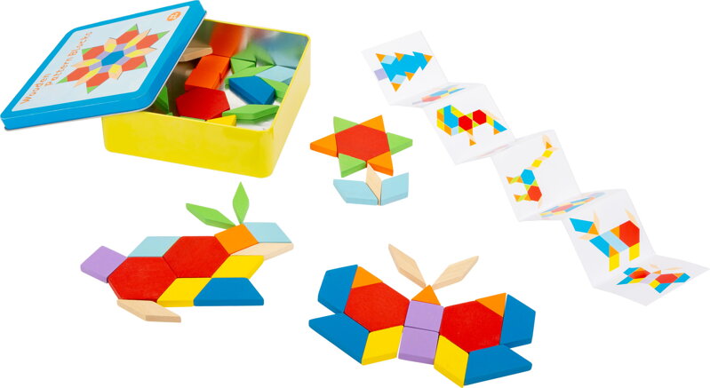 Small Foot Tangram v kovovej krabičke Small Foot Tangram v kovovej krabičke