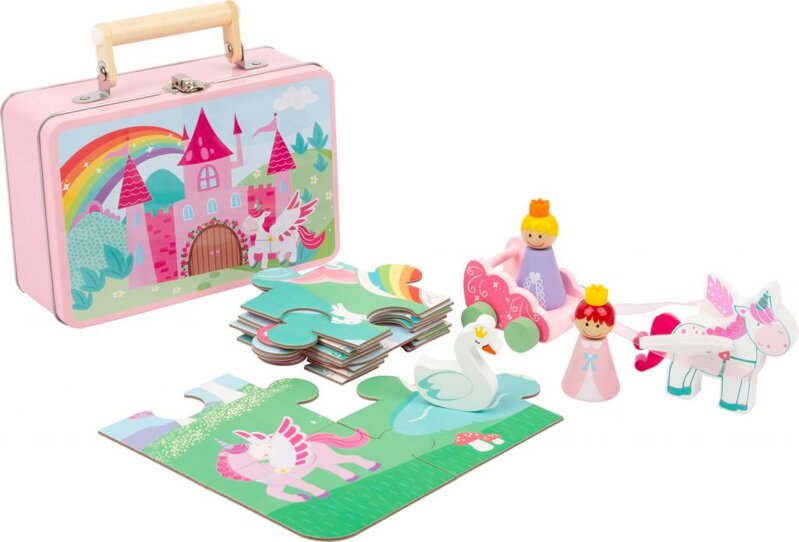 Small Foot Drevené puzzle s postavičkami Jednorožec Small Foot Drevené puzzle s postavičkami Jednorožec