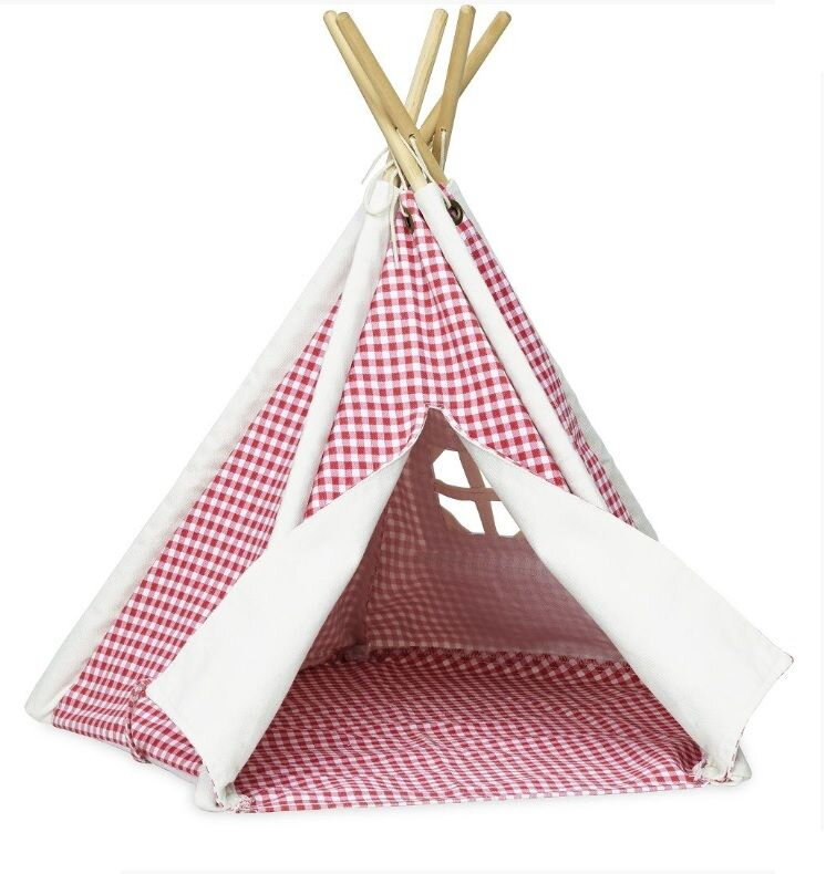 Vilac Mini teepee kárované Vilac Mini teepee kárované