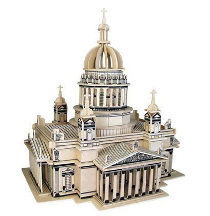 Woodcraft Drevené 3D puzzle katedrála Kiev