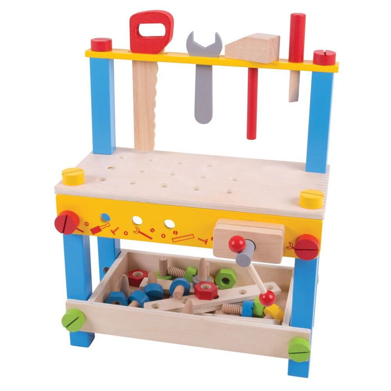 Bigjigs Toys Môj prvý pracovný stôl Bigjigs Toys Môj prvý pracovný stôl
